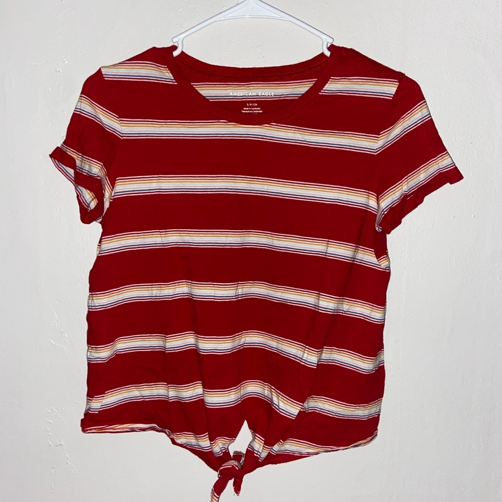Tie Front T-Shirt